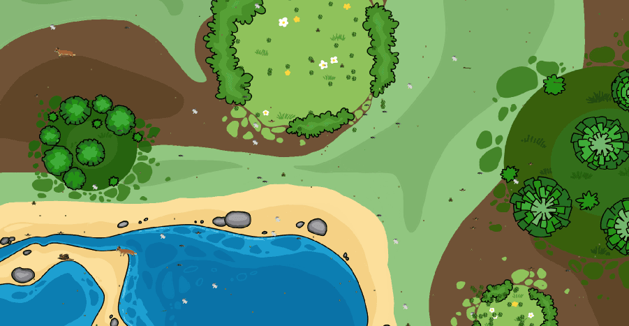 Preview image 1 of Ecosystem Simulation